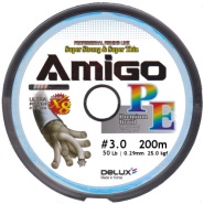 Amigo PE3.0 (50lbs) 200m Color